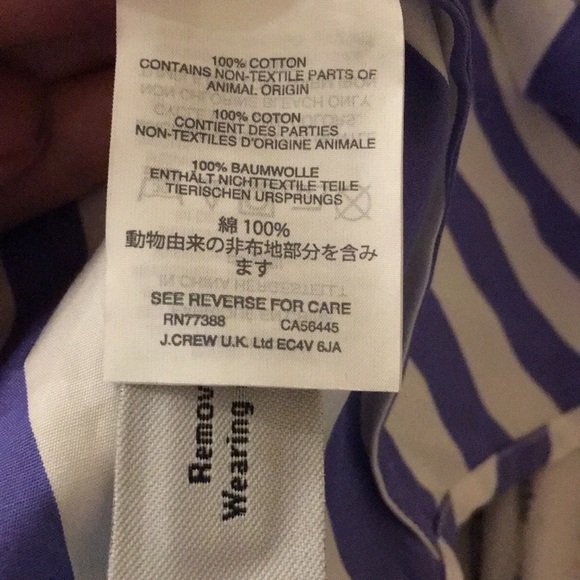 HOST PICK J. Crew collection Thomas Mason  shirt - Picture 8 of 8